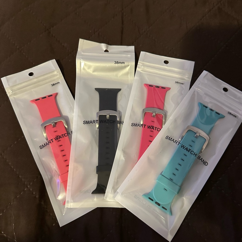 Smart watch bands. Set of 4 - Picture 2 of 8